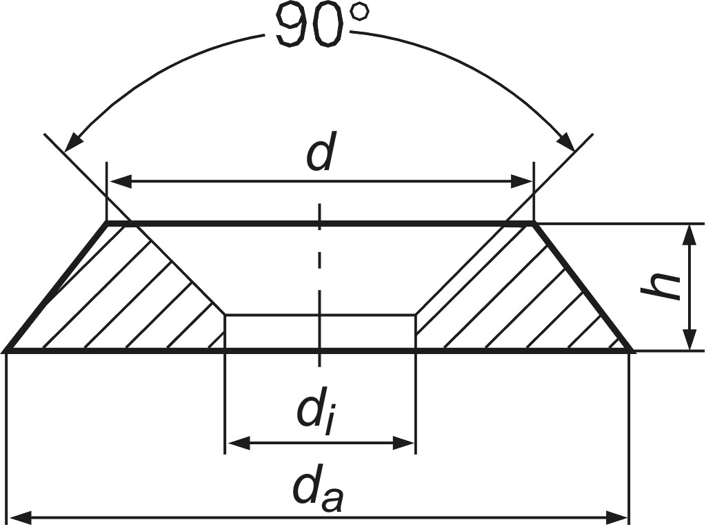 Wulstscheiben  Nr. 103  Eisen vernickelt   3 x 9,8 x 2,1